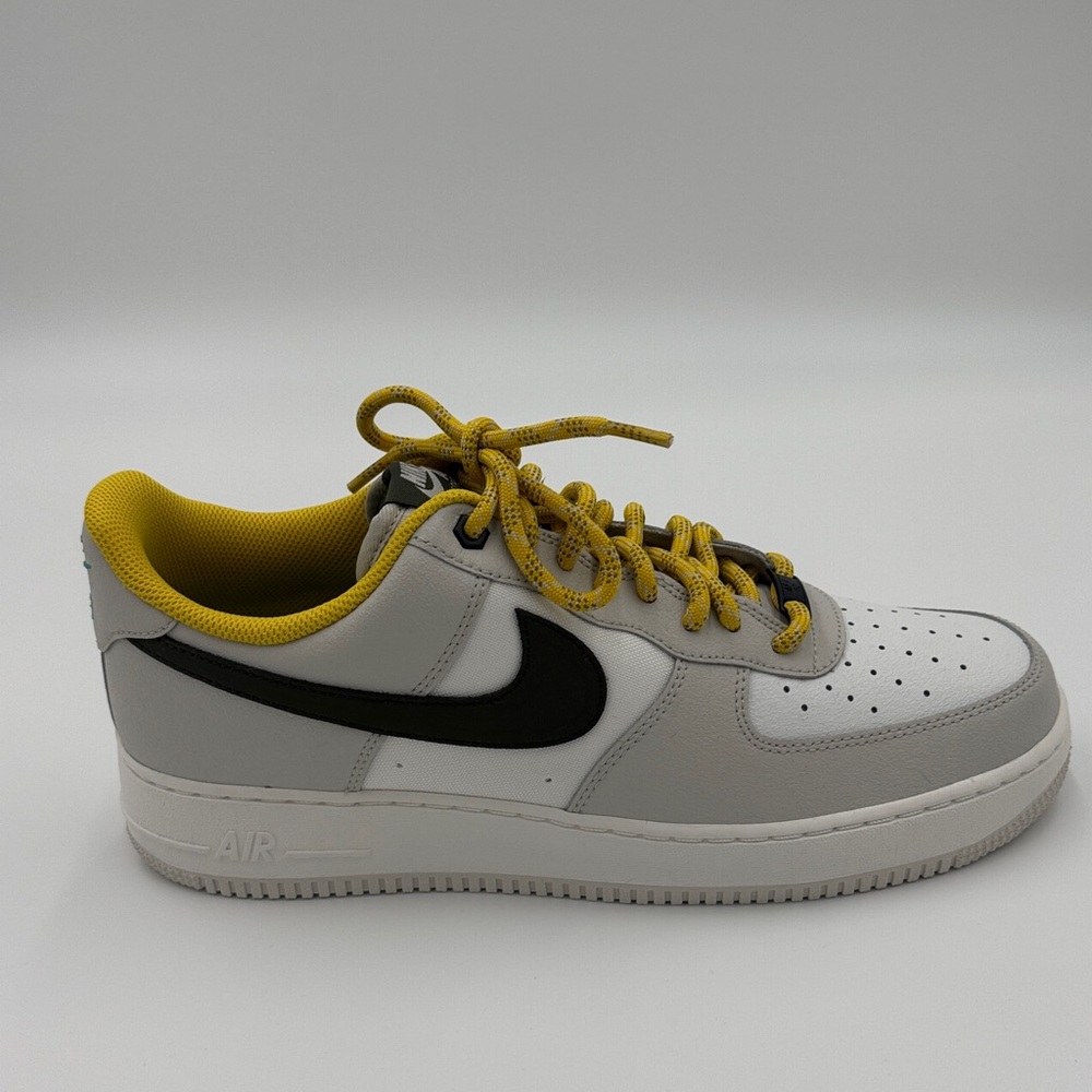 Nike Air Force 1 ‘07 PRM, Men's Light Bone, Cargo Khaki, OS Clair/Kaki Cargo